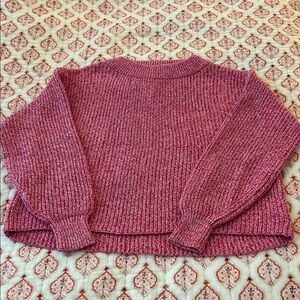 Ann Taylor Pink Crewneck Sweater